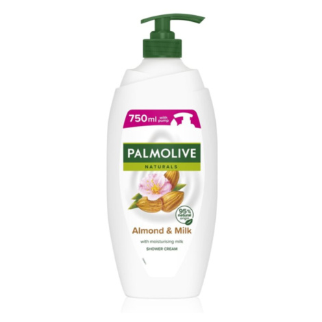 Palmolive Naturals Almond krémový sprchový gél s mandľovým olejom s pumpičkou
