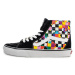 Dámska vychádzková obuv VANS UA SK8-HI (Floral Checkerboard) black true white