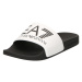 EA7 Emporio Armani Plážové / kúpacie topánky  čierna / biela