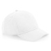 Beechfield Unisex bavlnená šiltovka B62N White