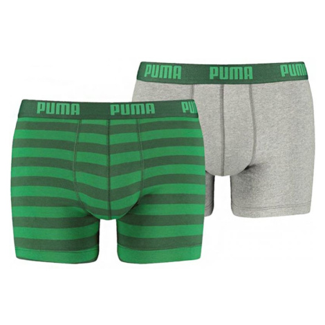 Pánske pruhované boxerky 1515 2P M 591015001 327 - Puma