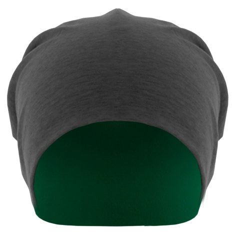 Jersey Beanie Double Sided H.Charcoal/Kelly MSTRDS