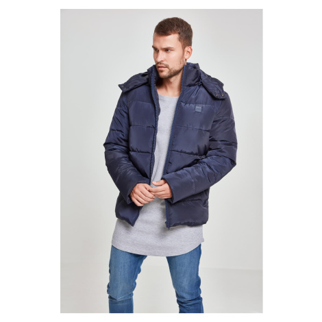 Puffer Navy Hooded Jacket Urban Classics