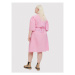 Vero Moda Curve Každodenné šaty Elise 10263741 Ružová Regular Fit