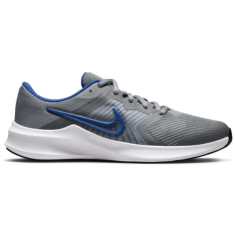 Juniorská športová obuv (tréningová) NIKE Downshifter 11 GS smoke grey game royal