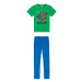 LEGO Detské pyžamo (Ninjago zelená/modrá)