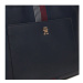 Tommy Hilfiger Kabelka Distinct Tote Corp AW0AW16704 Tmavomodrá