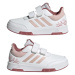 Dievčenská rekreačná obuv ADIDAS Tensaur Sport 2.0 Minnie white sandy pink preloved crimson