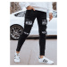 Men's Black Denim Dstreet Pants