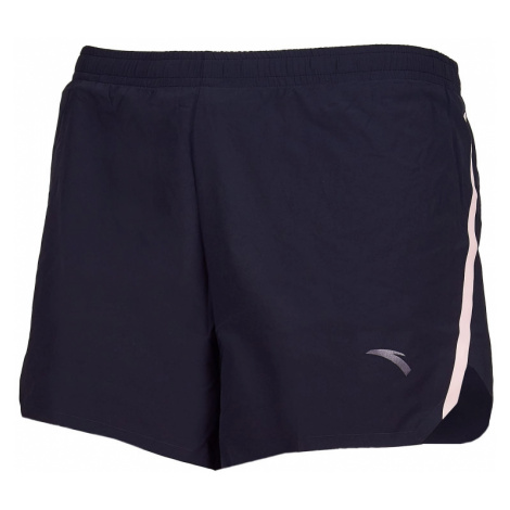 ANTA-Woven Shorts-WOMEN-Basic Black/pink fruit-862025527-2 Čierna