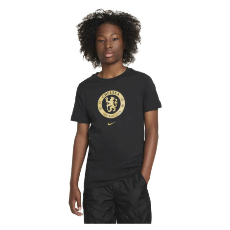 FC Chelsea detské tričko Crest black Nike