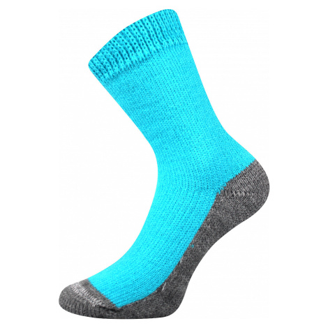 Teplé ponožky Boma tyrkysová (Sleep-turquoise) S