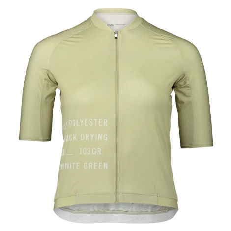 POC Cyklistický dres s krátkym rukávom - PRISTINE PRINT LADY - zelená