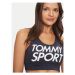 Tommy Sport Podprsenkový top Sports Bra Logo Medium S105100070 Tmavomodrá