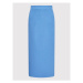 United Colors Of Benetton Puzdrová sukňa 1098D0005 Modrá Slim Fit