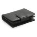 Čierna dámska kožená peňaženka so zápinkou 511-5936-60
