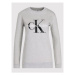 Calvin Klein Jeans Mikina Core Monogram Logo J20J207877 Sivá Relaxed Fit