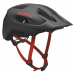 Scott Supra Helmet Dark Grey/Red Prilba na bicykel