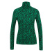 Orsay Green Ladies Patterned Turtleneck - Women