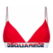 Dsquared2 Underwear Podprsenka Bralette D8R103230 Červená