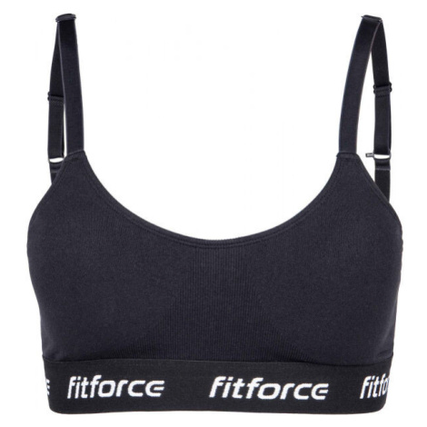 Fitforce ROSALIA Dámska fitness podprsenka, čierna, veľkosť