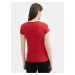 Dámske tričko s potlačou 4FSS23TTSHF583-62S červené - 4F