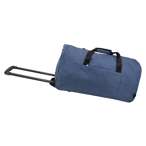 Semiline Unisex's Trolley Bag T5537-2 Navy Blue