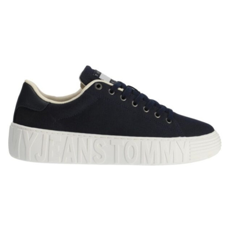 Tommy Hilfiger TOMMY JEANS CANVAS OUTSOLE Pánske nízke tenisky, tmavo modrá, veľkosť