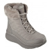 Dámske vysoké zimné topánky SKECHERS D-Lux Walker Winter Solstice dark taupe