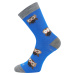 VOXX Ponožky sova modré 1 pár 120184