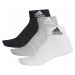 ADIDAS PERFORMANCE Športové ponožky  čierna / biela / sivá