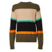 Tommy Hilfiger Sveter - COLOURBLOCK STRUCTURE SWEATER viacfarebný