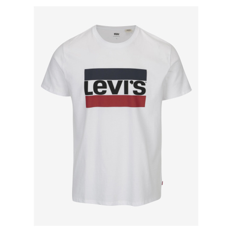 Biele pánske tričko s potlačou Levi's® Levi´s