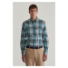 KOŠEĽA GANT REG POPLIN TARTAN CHECK SHIRT DEEP FOREST GREEN