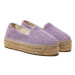 Manebi Espadrilky Yucatan Double Sole Espadrilles G 3.3 D0 Fialová