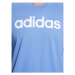 Adidas Tričko Essentials Single Jersey Linear Embroidered Logo T-Shirt IC9295 Modrá Regular Fit
