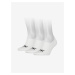 Sada troch párov pánskych ponožiek v bielej farbe Calvin Klein