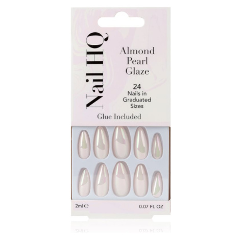 Nail HQ Almond umelé nechty Pearl Glaze