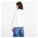 Mikina Tommy Jeans Boxy Logo Drawcord Hoodie White