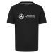 Mercedes AMG Petronas pánske tričko Large Logo Black F1 Team 2024