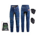 Pánske moto jeansy W-TEC Biterillo Farba modrá