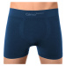 Men's boxers Gino seamless bamboo petrol