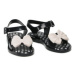 Melissa Sandále Mini Melissa Mar Sandal Prince 33474 Čierna