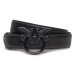 Pinko Dámsky opasok Love Berry H3 Belt. PE 24 PLT01 100125 A1K2 Čierna