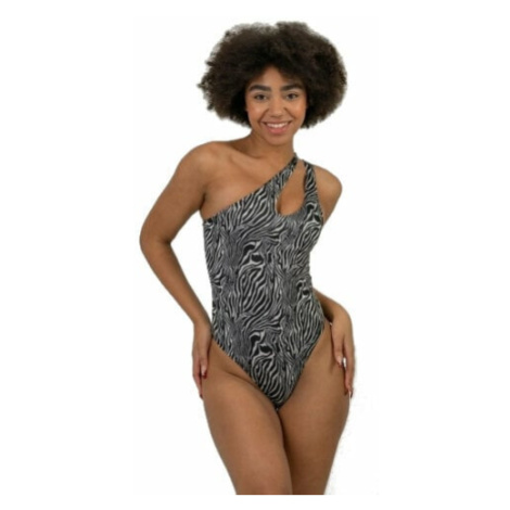 Nebbia Fortaleza Monokini - Zebra Zebra White Dámske plavky