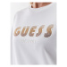 Guess Mikina W3YQ13 K8802 Biela Relaxed Fit