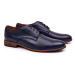 Bednarek Polish Shoes Elegantné kožené topánky Bednarek 684 Navy modrá