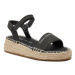 Calvin Klein Jeans Espadrilky V3A7-80839-1708999 M Čierna