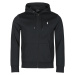 Polo Ralph Lauren  SWEATSHIRT A CAPUCHE ZIPPE EN JOGGING DOUBLE KNIT TECH LOGO PONY  Mikiny Čier