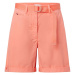 Tommy Hilfiger Krátke nohavice - COTTON TWILL CHINO SHORT oranžové